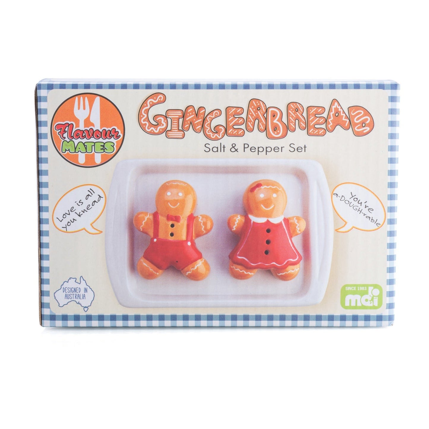 Flavour Mates Gingerbread Salt & Pepper Set - MarshallsHealthShop