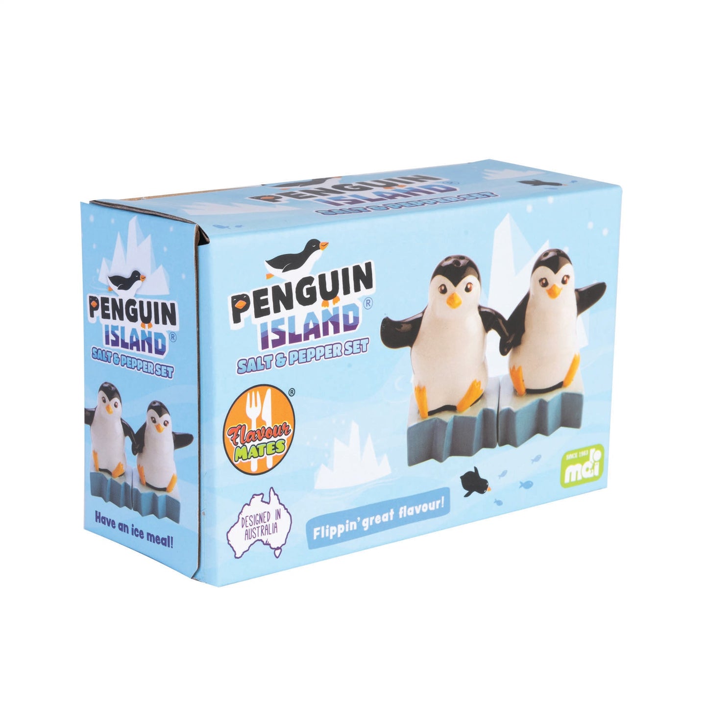 Flavour Mates Penguin Island Salt & Pepper Set - MarshallsHealthShop