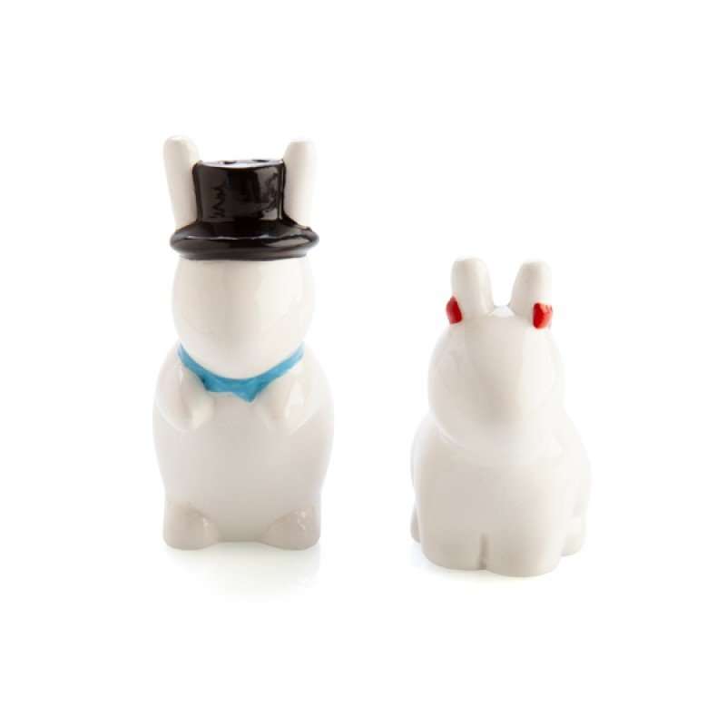 Flavour Mates Rude Bunnies Salt & Pepper Set - MarshallsHealthShop