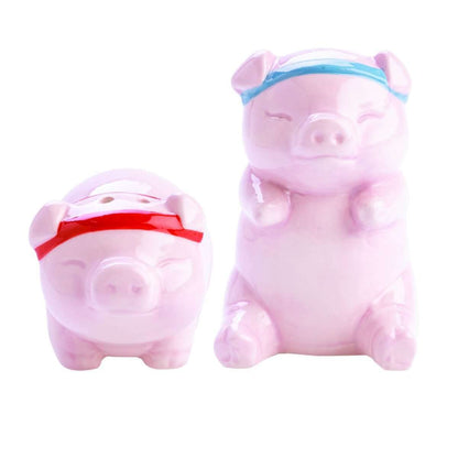 Flavour Mates Rude Pigs Salt & Pepper Set - 1st Stop Marshall's Health Shop, Gift Shop! - Heath and Natural Therapy New Brighton Christchurch - Naturopath