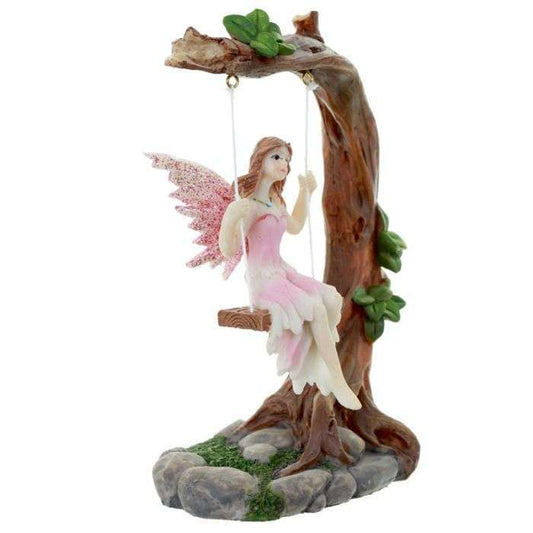 Flower Fairy Swing Figurine - MarshallsHealthShop
