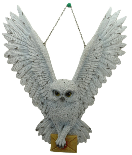 Flying Owl Wall Hanging Resin - MarshallsHealthShop