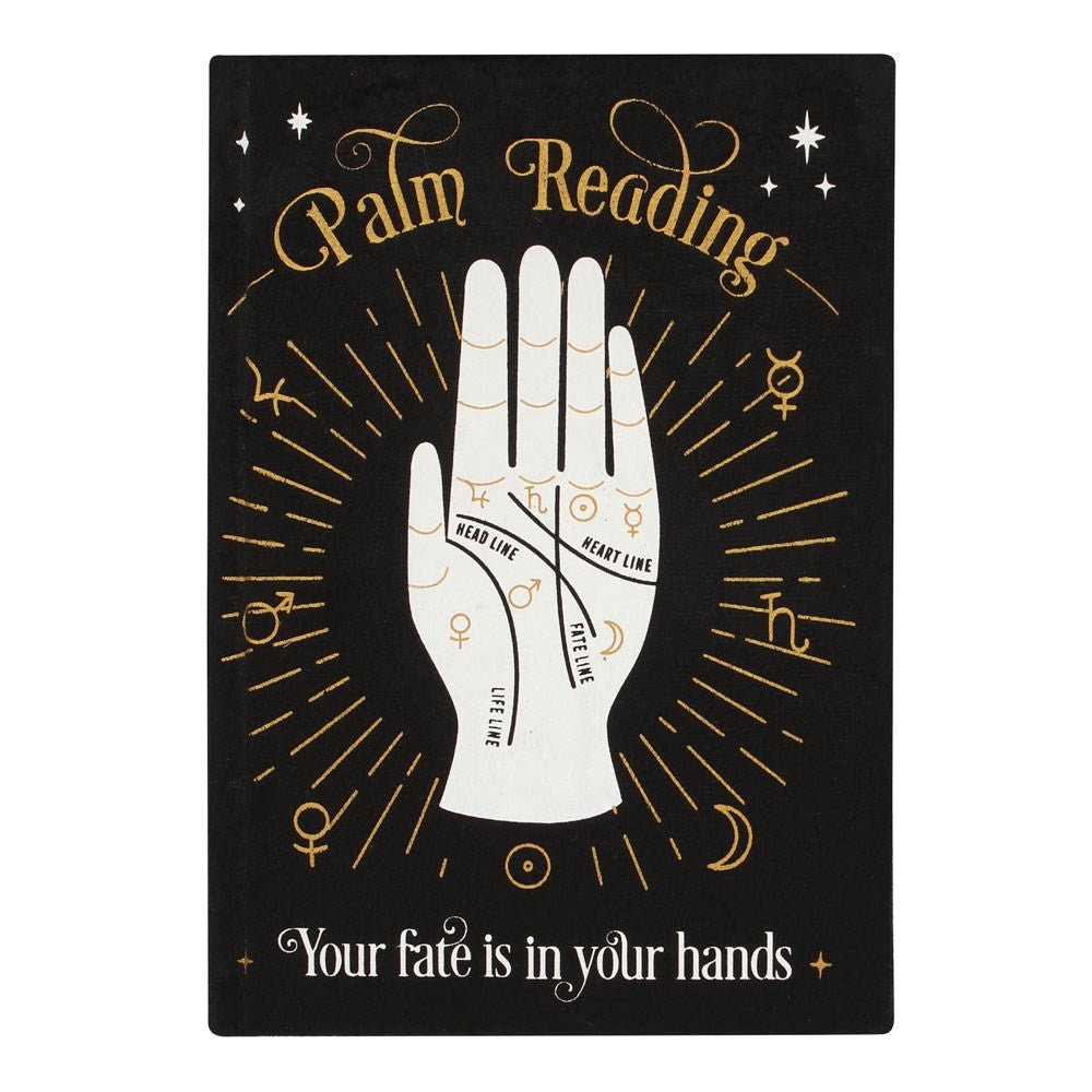Fortune Teller Palm Reading Notebook - MarshallsHealthShop