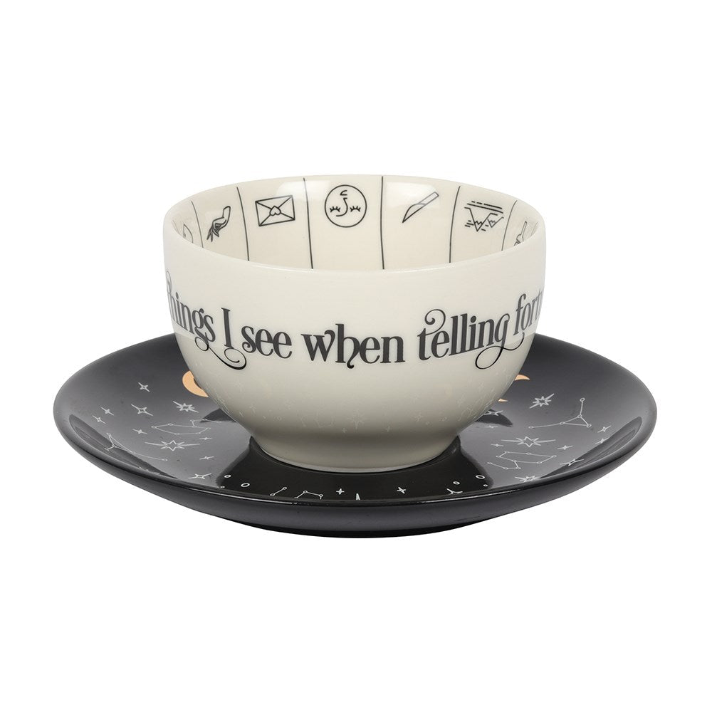 Fortune Telling Ceramic Teacup - 1st Stop Marshall's Health Shop, Gift Shop! - Heath and Natural Therapy New Brighton Christchurch - Naturopath