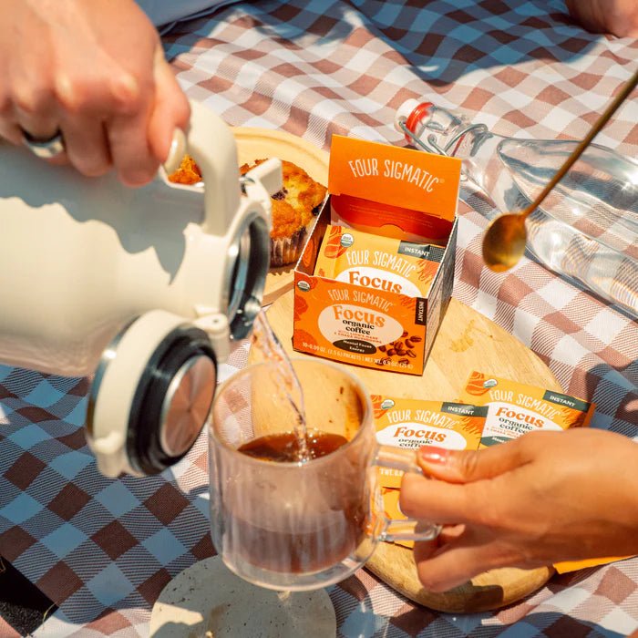 Four Sigmatic Organic Instant Coffee 10pk - Focus - MarshallsHealthShop