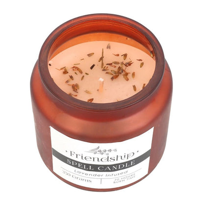 Friendship Spell Candle Lavender Infused - MarshallsHealthShop