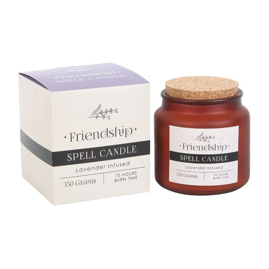 Friendship Spell Candle Lavender Infused - MarshallsHealthShop