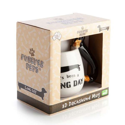 Furever Pets Dachshund 3D Handle Mug - MarshallsHealthShop