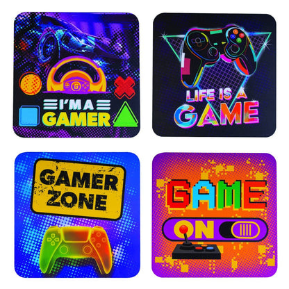 Gamer Coasters Set - MarshallsHealthShop