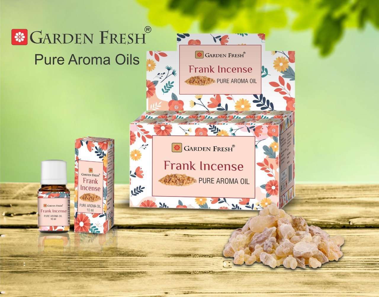 Garden Fresh Aroma Oil 10ml Frankincense - MarshallsHealthShop