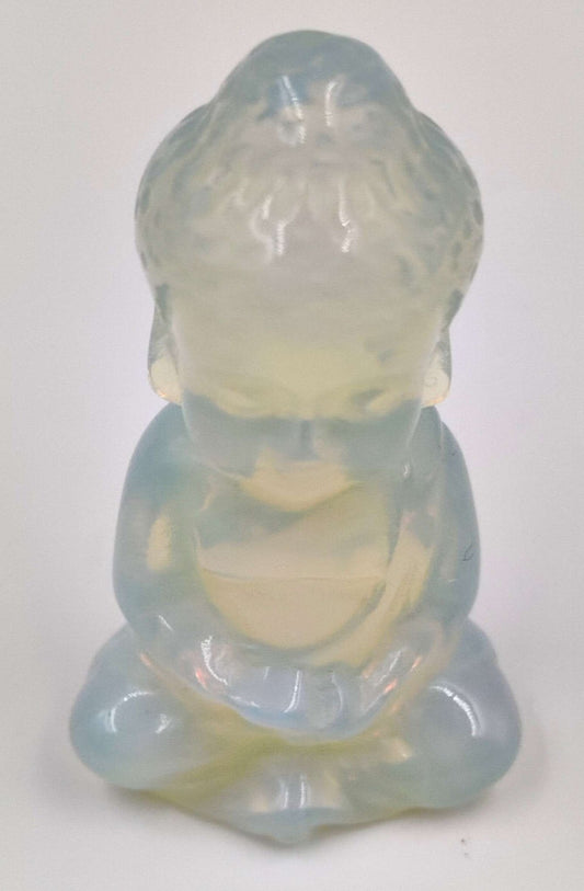 Gemstone Buddha Opalite - MarshallsHealthShop