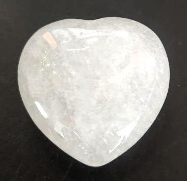 Gemstone Heart Clear Quartz# - 1st Stop Marshall's Health Shop, Gift Shop! - Heath and Natural Therapy New Brighton Christchurch - Naturopath#