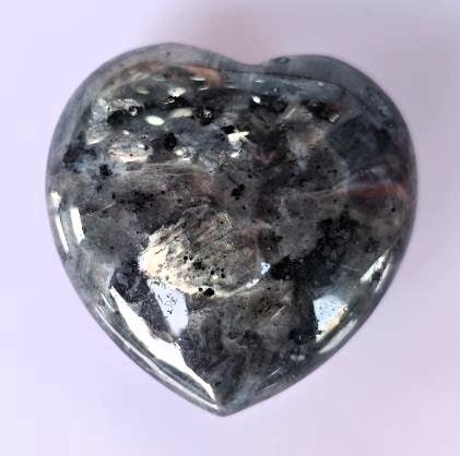 Gemstone Heart Dark Labradorite# - 1st Stop Marshall's Health Shop, Gift Shop! - Heath and Natural Therapy New Brighton Christchurch - Naturopath#
