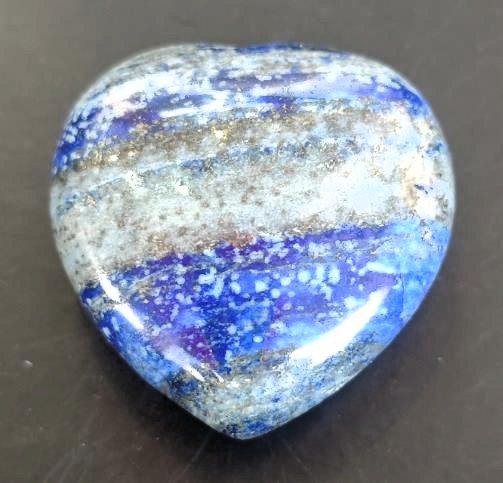 Gemstone Heart Lapis# - 1st Stop Marshall's Health Shop, Gift Shop! - Heath and Natural Therapy New Brighton Christchurch - Naturopath#