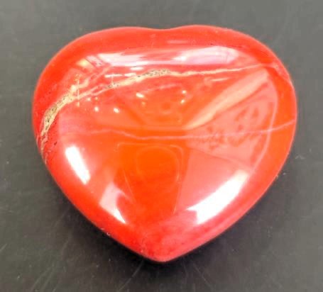 Gemstone Heart Red Jasper# - 1st Stop Marshall's Health Shop, Gift Shop! - Heath and Natural Therapy New Brighton Christchurch - Naturopath#