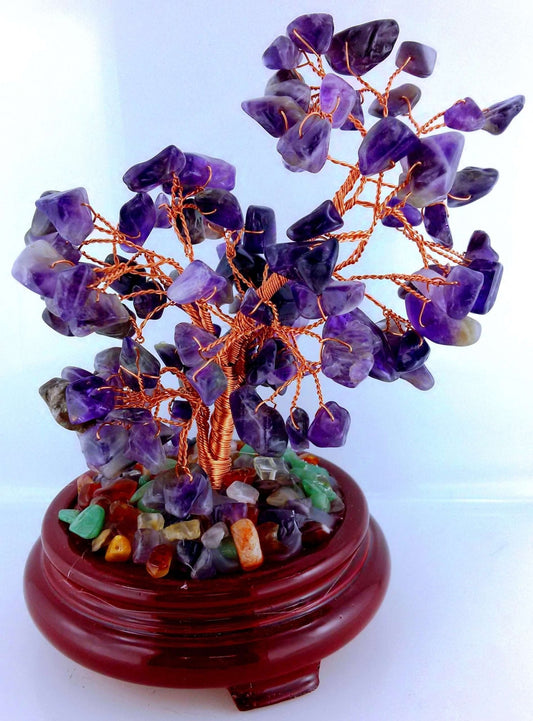 Gemstone Tree Large Amethyst - 1st Stop Marshall's Health Shop, Gift Shop! - Heath and Natural Therapy New Brighton Christchurch - Naturopath