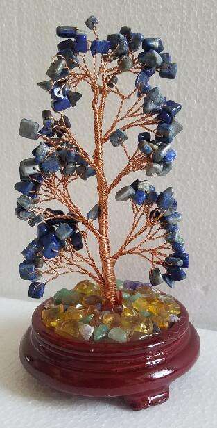Gemstone Tree Large Lapis - MarshallsHealthShop