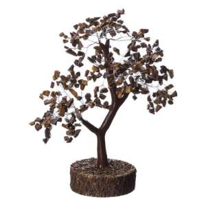 Gemstone Tree Large Tiger Eye - MarshallsHealthShop