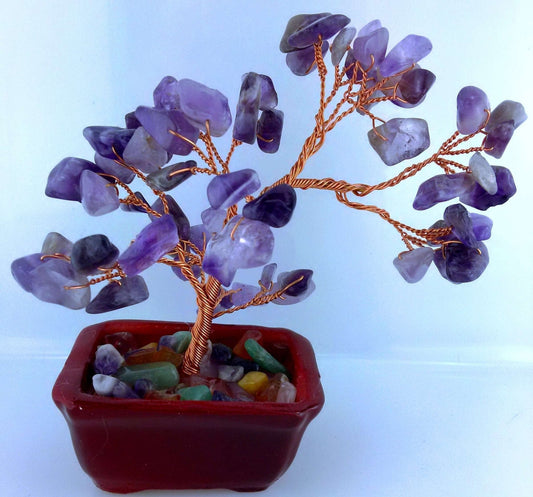 Gemstone Tree Small Amethyst - 1st Stop Marshall's Health Shop, Gift Shop! - Heath and Natural Therapy New Brighton Christchurch - Naturopath