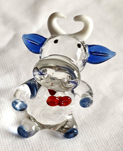 Glass Art Cute Cows - MarshallsHealthShop