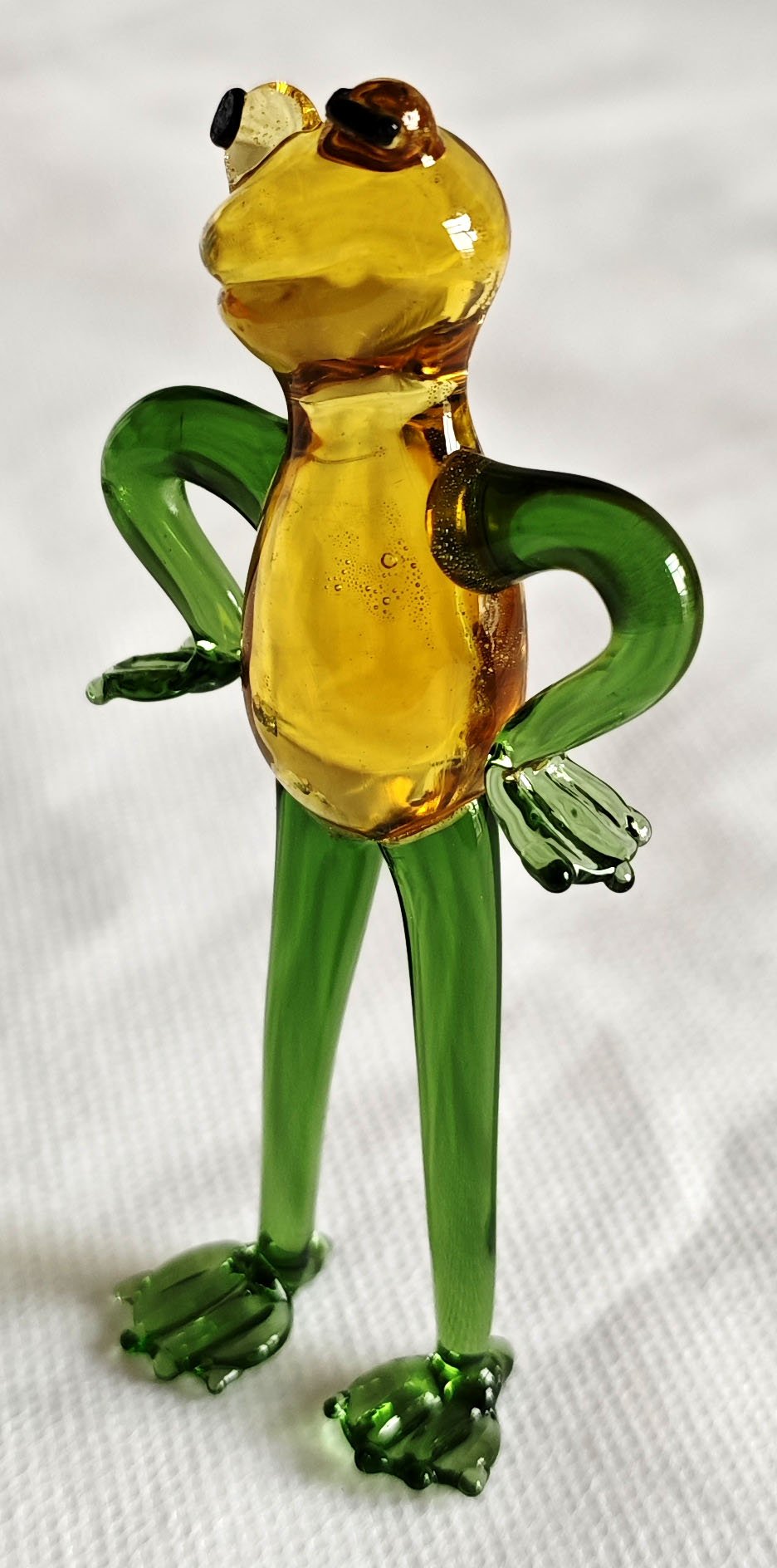 Glass Art Cute Frogs - MarshallsHealthShop