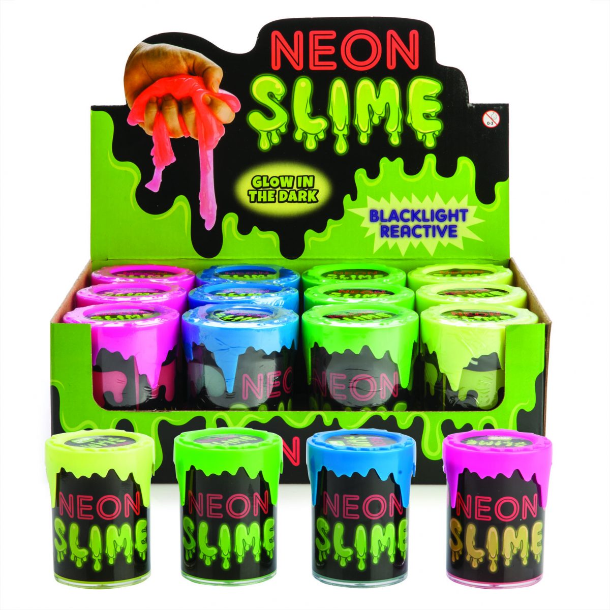 Glow - in - the - Dark Neon Slime - MarshallsHealthShop