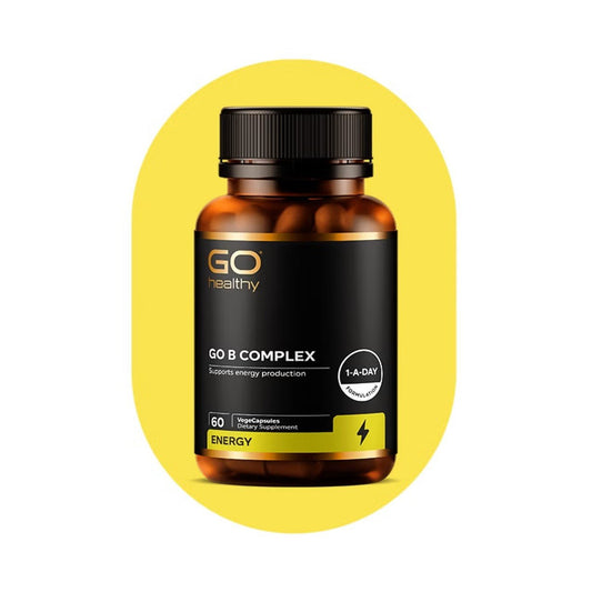 GO B Complex 120 VegeCaps - 1st Stop Marshall's Health Shop, Gift Shop! - Heath and Natural Therapy New Brighton Christchurch - Naturopath