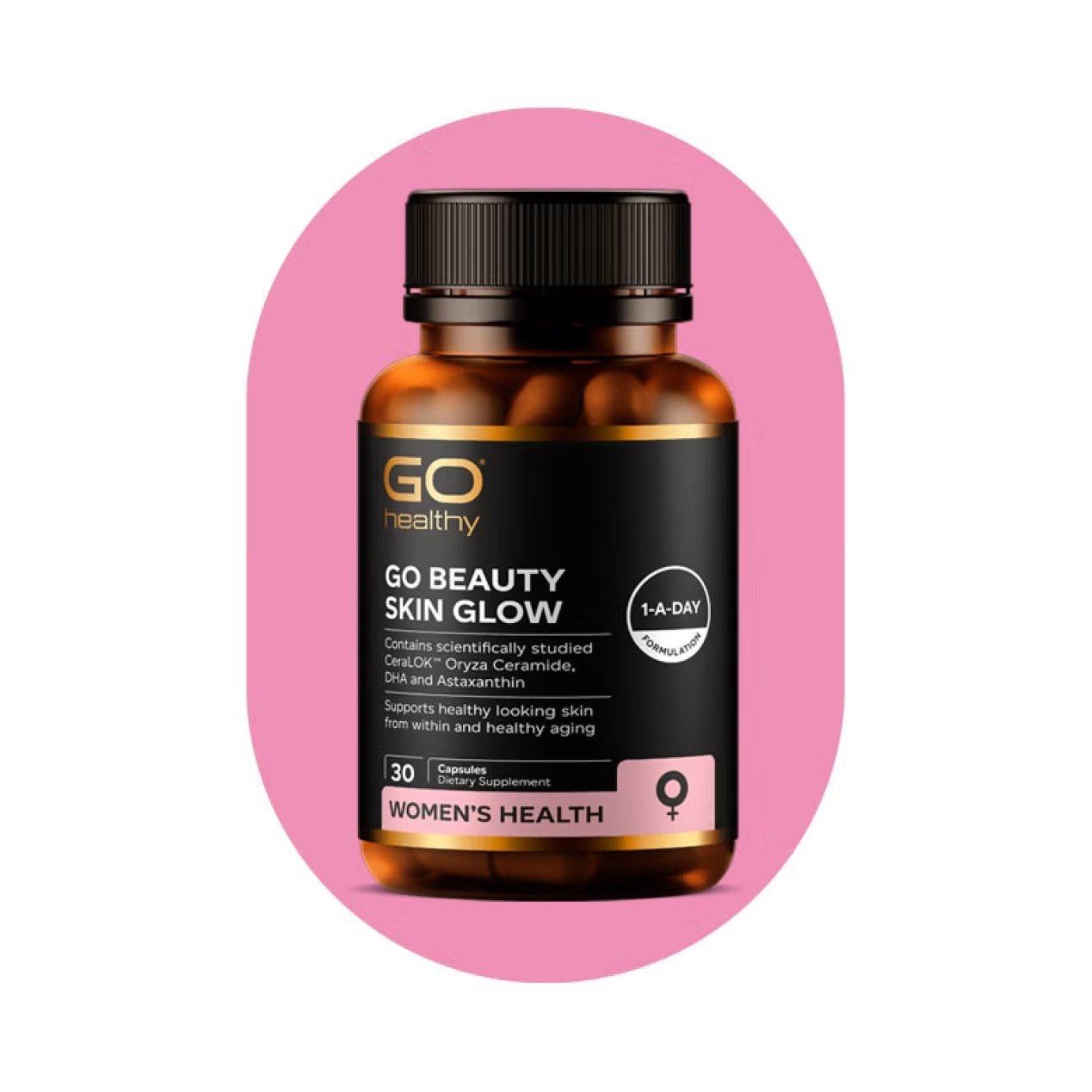 GO Beauty Skin Glow Caps 30s - 1st Stop Marshall's Health Shop, Gift Shop! - Heath and Natural Therapy New Brighton Christchurch - Naturopath