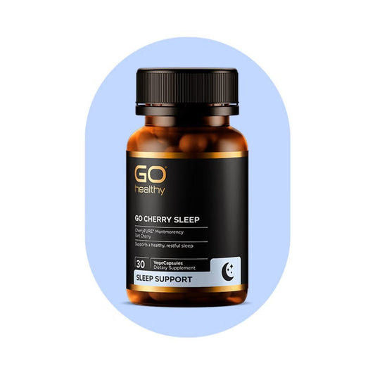 GO Cherry Sleep 60 VegeCaps - 1st Stop Marshall's Health Shop, Gift Shop! - Heath and Natural Therapy New Brighton Christchurch - Naturopath