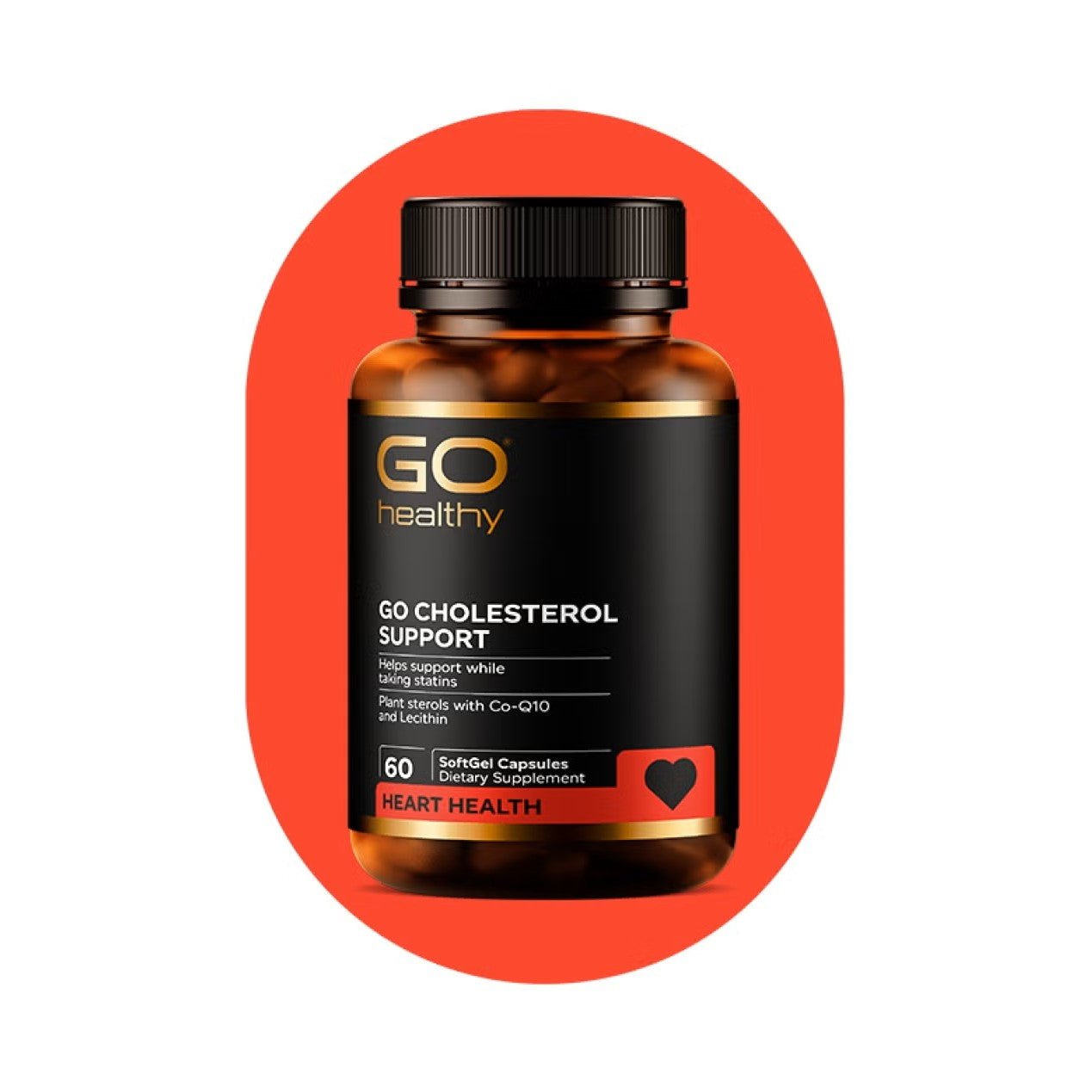 GO Cholesterol Support Softgel Caps 100s - 1st Stop Marshall's Health Shop, Gift Shop! - Heath and Natural Therapy New Brighton Christchurch - Naturopath
