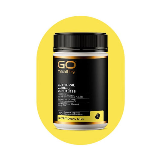 GO Fish Oil 2000mg Compact Odourless 230 SoftGels - 1st Stop Marshall's Health Shop, Gift Shop! - Heath and Natural Therapy New Brighton Christchurch - Naturopath
