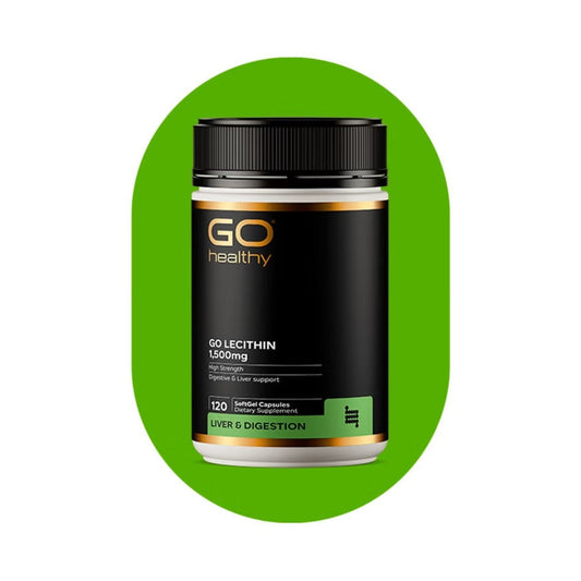 GO Lecithin 1500mg 120 Caps - 1st Stop Marshall's Health Shop, Gift Shop! - Heath and Natural Therapy New Brighton Christchurch - Naturopath