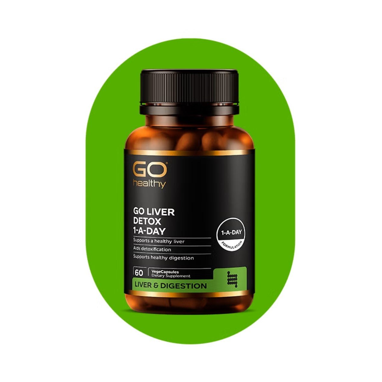 GO Liver Detox 1-A-DAY 120 VegeCaps - 1st Stop Marshall's Health Shop, Gift Shop! - Heath and Natural Therapy New Brighton Christchurch - Naturopath