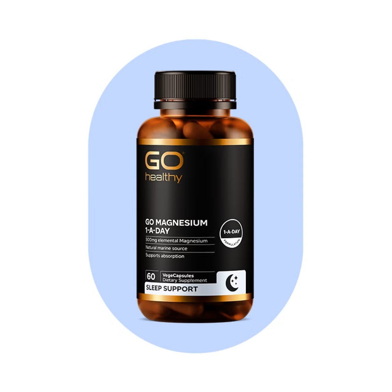 GO Magnesium 1-A-DAY 60 Caps - 1st Stop Marshall's Health Shop, Gift Shop! - Heath and Natural Therapy New Brighton Christchurch - Naturopath