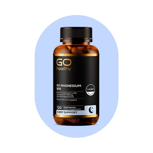 GO Magnesium 800 60 VegeCaps - 1st Stop Marshall's Health Shop, Gift Shop! - Heath and Natural Therapy New Brighton Christchurch - Naturopath