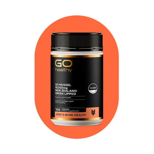 GO Mussel 19,000mg NZ Green Lip. 300 Caps - 1st Stop Marshall's Health Shop, Gift Shop! - Heath and Natural Therapy New Brighton Christchurch - Naturopath