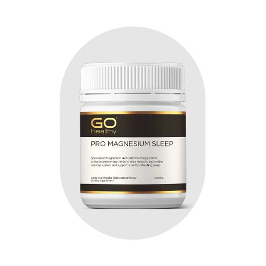 GO PRO Magnesium Sleep 240g Powder Blackcurrant - 1st Stop Marshall's Health Shop, Gift Shop! - Heath and Natural Therapy New Brighton Christchurch - Naturopath