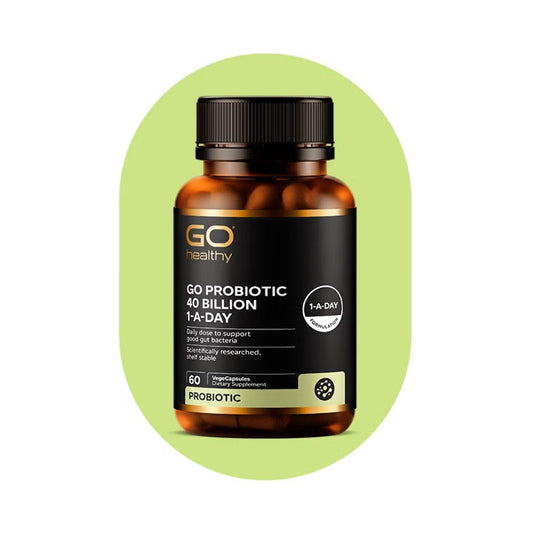 GO Probiotic 40 Billion 60 VegeCaps - 1st Stop Marshall's Health Shop, Gift Shop! - Heath and Natural Therapy New Brighton Christchurch - Naturopath