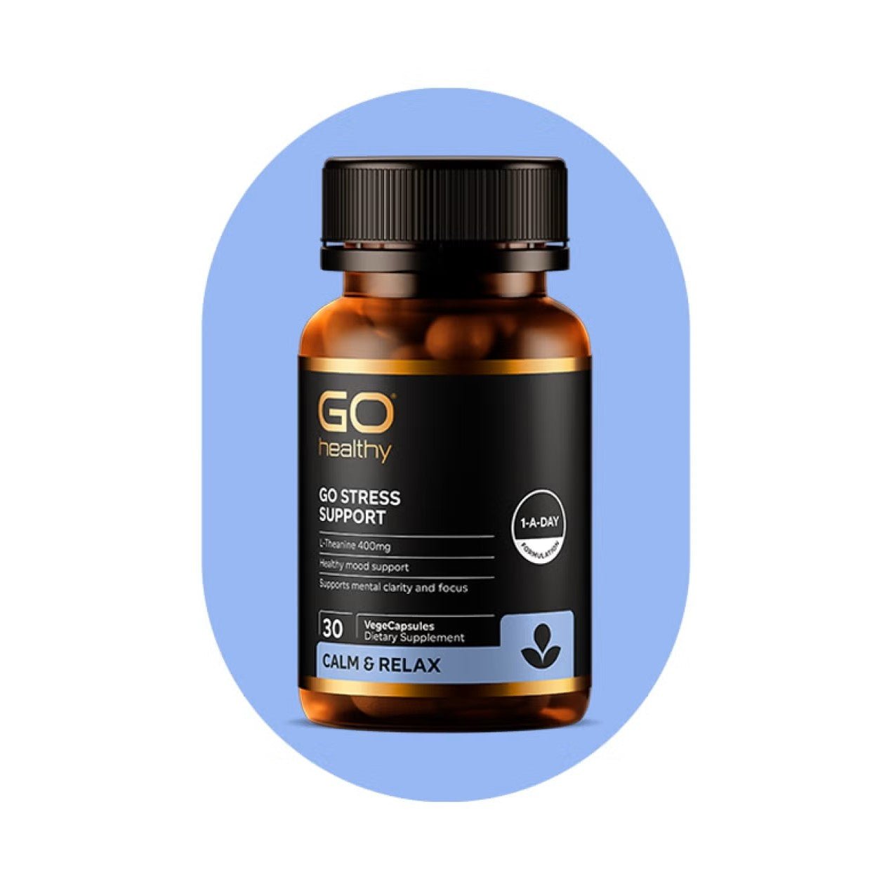 GO Stress Support 60 VegeCaps - 1st Stop Marshall's Health Shop, Gift Shop! - Heath and Natural Therapy New Brighton Christchurch - Naturopath