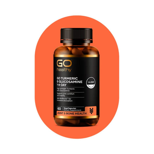 GO Turmeric & Glucosamine 1-A-DAY - 1st Stop Marshall's Health Shop, Gift Shop! - Heath and Natural Therapy New Brighton Christchurch - Naturopath