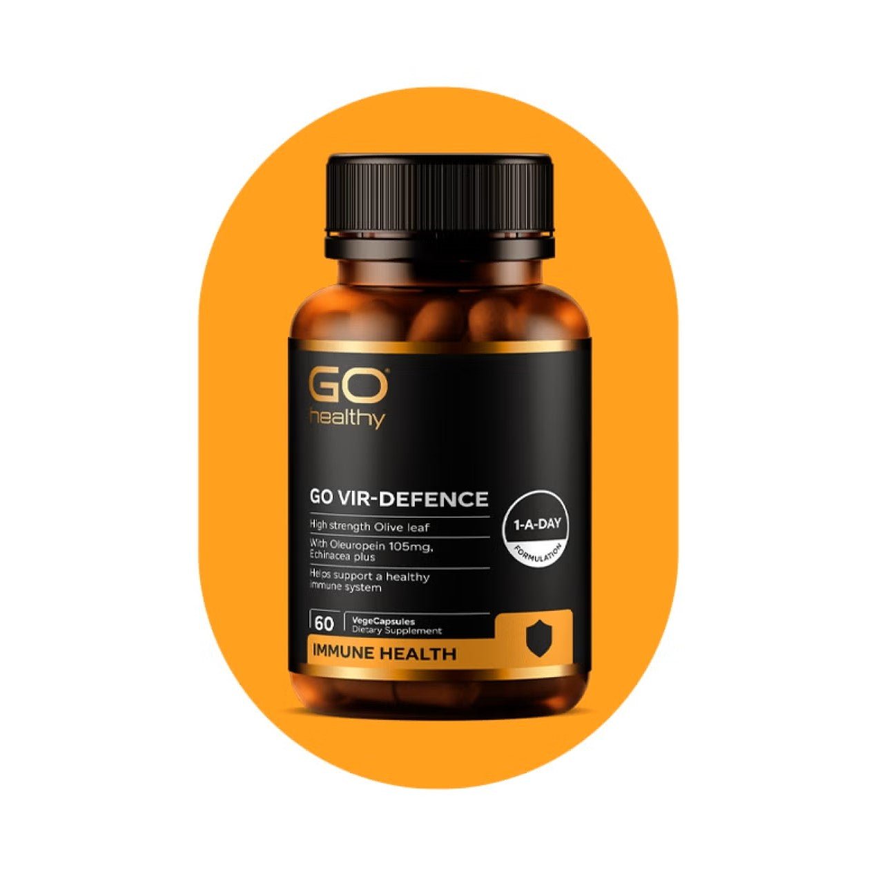 GO Vir-Defence 30 VegeCaps - 1st Stop Marshall's Health Shop, Gift Shop! - Heath and Natural Therapy New Brighton Christchurch - Naturopath