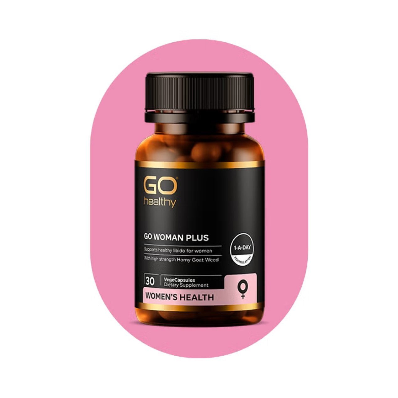 GO Woman Plus 30 VegeCaps - 1st Stop Marshall's Health Shop, Gift Shop! - Heath and Natural Therapy New Brighton Christchurch - Naturopath