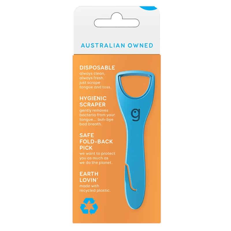 GO2 Dentagenie Toungue Cleaner 20pk - 1st Stop Marshall's Health Shop, Gift Shop! - Heath and Natural Therapy New Brighton Christchurch - Naturopath