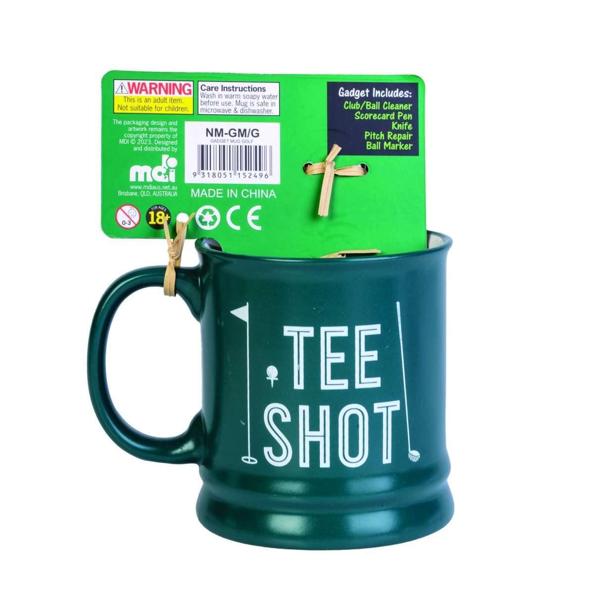 Golf Gadget Mug with Golf Tool - 1st Stop Marshall's Health Shop, Gift Shop! - Heath and Natural Therapy New Brighton Christchurch - Naturopath