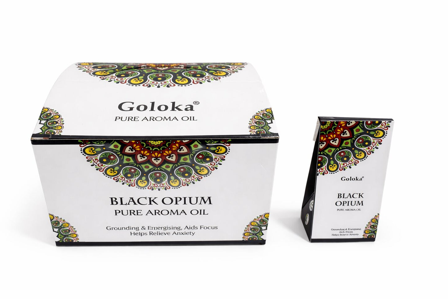 Goloka Black Opium Aroma Oil 10ml - 1st Stop Marshall's Health Shop, Gift Shop! - Heath and Natural Therapy New Brighton Christchurch - Naturopath
