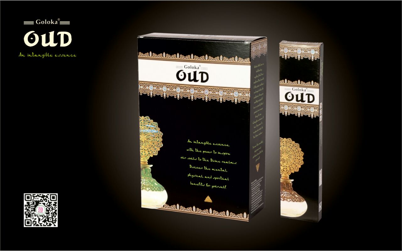 Goloka Black Oudh 15 grams Incense - 1st Stop Marshall's Health Shop, Gift Shop! - Heath and Natural Therapy New Brighton Christchurch - Naturopath