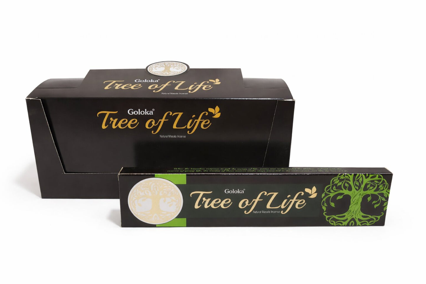 Goloka Black Tree of Life 15 grams Incense - 1st Stop Marshall's Health Shop, Gift Shop! - Heath and Natural Therapy New Brighton Christchurch - Naturopath
