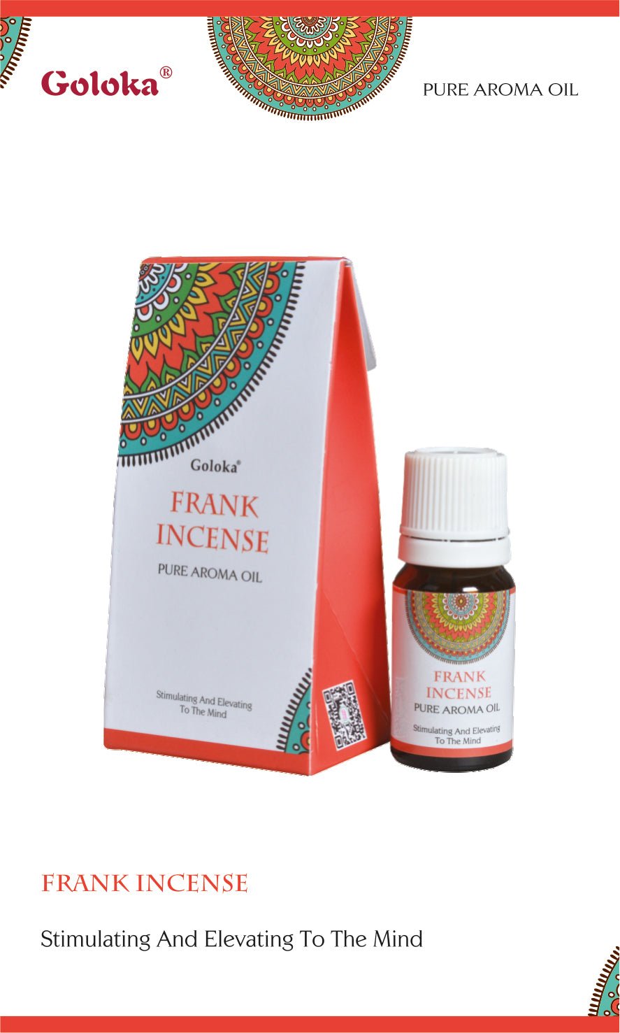Goloka Frankincense Aroma Oil 10ml - 1st Stop Marshall's Health Shop, Gift Shop! - Heath and Natural Therapy New Brighton Christchurch - Naturopath