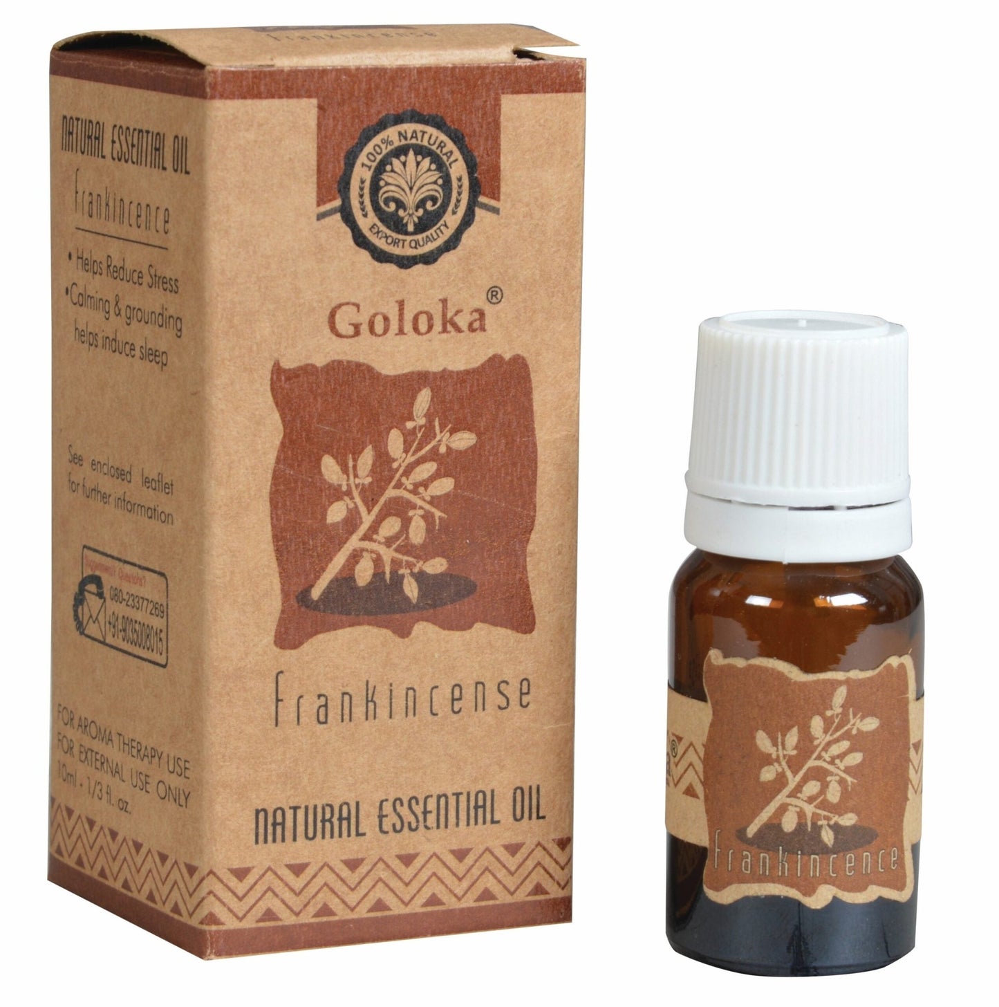 Goloka Frankincense Essential Oil 10ml - 1st Stop Marshall's Health Shop, Gift Shop! - Heath and Natural Therapy New Brighton Christchurch - Naturopath