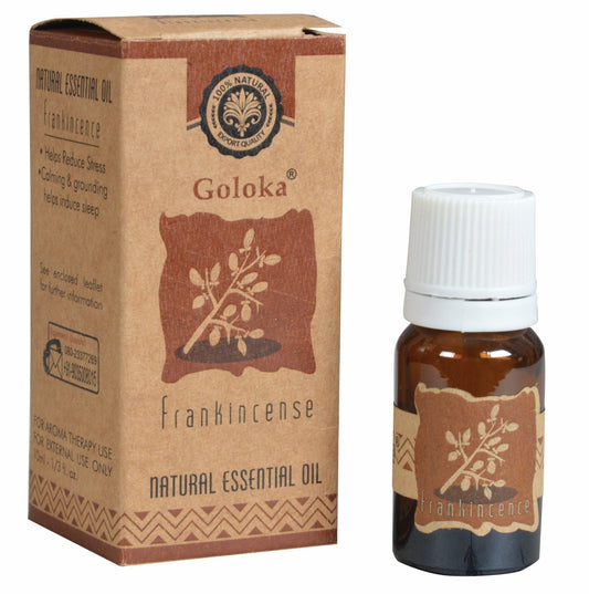 Goloka Frankincense Essential Oil 10ml - 1st Stop Marshall's Health Shop, Gift Shop! - Heath and Natural Therapy New Brighton Christchurch - Naturopath
